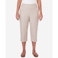 thumbnail image 4 of Alfred Dunner Womens  Chambray Pull-On Capri, 4 of 6