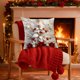 thumbnail image 2 of Fundas de Almohada de Navidad Conjunto de Fundas de Almohada de Navidad Decoración Festiva de Sofá Decoración de Lino Funda de Almohada de Casa Sofá Conjunto de Fundas de Almohada de Decoración Festiv, 2 of 7