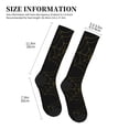 thumbnail image 4 of Pofeuu Golden Spider Web Print Compression Socks for Women & Men Circulation - Best Support for Nurses,Running,Athletic,Sports, 4 of 7
