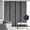 Charcoal Black, variant on PieceNat Woven Fabric Panel Track Blinds for Sliding Doors, 46-85.5" W x 96" H, Charcoal Black