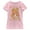 Light Pink, variant on Girl's Lost Gods Frog and Mushroom Tarot Graphic Tee Athletic Heather Medium