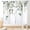 Floral-10, variant on Eucalyptus Leaves Curtains, Boho Floral Birds Print Farmhouse Window Treatments Country Green Plants Botanical Blackout Drapes for Bedroom Living Room Kitchen 2 Panel Sets, 42"x63" Inch