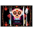 thumbnail image 2 of Manteles individuales Artoid Mode D para el Día de los Muertos, manteles para fiestas, decoración de cocinas y comedores, 2 of 4
