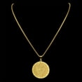 thumbnail image 4 of Archangel St.Michael Pray for Us Medal Necklace for Women Men 14K Yellow Gold Saint Michael Shield Chain Jewelry colar, 4 of 7