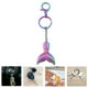 thumbnail image 5 of 1pc belleza de pescado cola llave anillo de metal anillo de llave creativa adorno colgante, 5 of 5