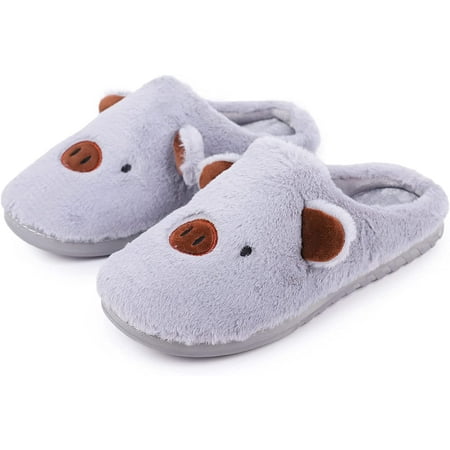 

PIKADINGNIS Winter Warm Women Men Indoor Shoe Couples House Slipper