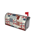 thumbnail image 2 of Bingfone Patchwork In Country Style Magnetic Mailbox Cover Standard Size For Garden Yard Outdoor Decorations-21x18 In, 2 of 7