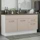 thumbnail image 2 of Mueble de Cocina Para Tarja 150 cm 2 Puertas y 2 Cajones (Sin Tablero Ni Tarja) Blanco/Crema Agata Madesa, 2 of 5