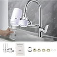 thumbnail image 1 of Kitchen Faucet Water Filter Home Water Purifier With Ceramic Cartridge Housing For Clean Drinking Water，Faucet Mount System Kitchen Spray Head with Hose Faucet Hoodie Copper Faucet Kitchen Kitchen, 1 of 3