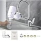 thumbnail image 3 of Filtro de agua para grifo de cocina Purificador de agua doméstico con cartucho de cerámica y carcasa de plástico para agua potable limpia, sistema de montaje en grifo, 3 of 8