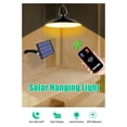 thumbnail image 4 of Yeacher LEDs Solar Hanging Light Outdoor IP65 Waterproof Solar Powered Lamp with Remote Controller for, 4 of 8
