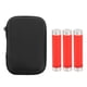 thumbnail image 1 of Novelty Spin Pen 3 Sections Acrylic Magnet Fidget Rolling Finger Rotating Pen with Leather Case Red, 1 of 4