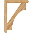 thumbnail image 3 of Ekena Millwork 4"W x 34"D x 46"H Westlake Craftsman Rough Sawn Bracket, Western Red Cedar, 3 of 4