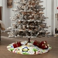 thumbnail image 4 of Bingfone Christmas Tree Skirt Mat Christmas Decoration Interior 30" -Penguins On The Beach, 4 of 6