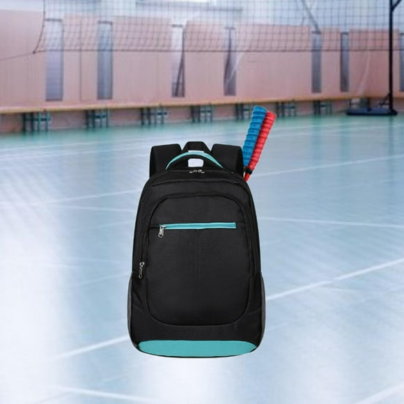 Bag Tennis Bag Badminton Bag Mackpack Multi Pockets Organizador Ligero de viajes Bouch para jugadores deportivos para principiantes al aire libre