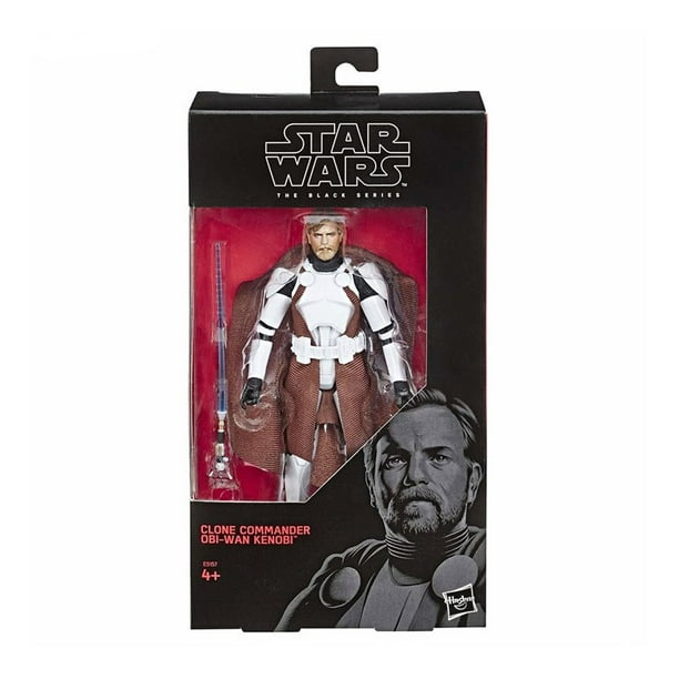 Hasbro Star Wars Black Series Clone Commander Obi Wan Figura de acción juguetes para niños 6 en edición limitada