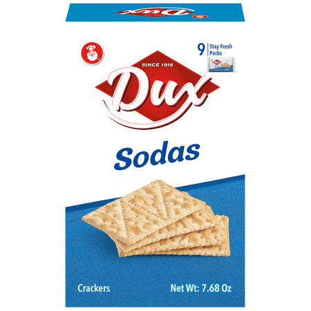 DUX SODAS Crackers Box 7.6 Oz