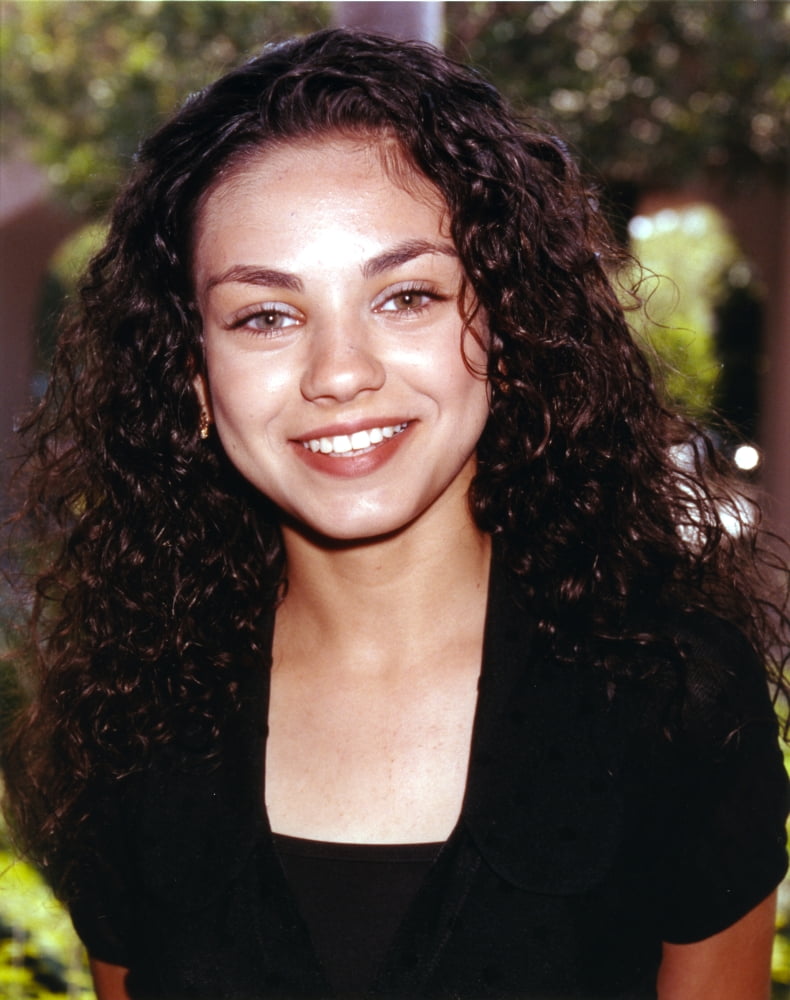 That 70s Show Mila Kunis Portrait in Black Dress Photo Print (8 x 10