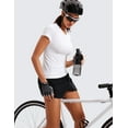 thumbnail image 4 of CRZ YOGA Seamless Workout Tops for Women Short Sleeve Athletic Tees Breathable, 4 of 6