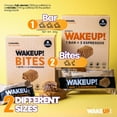 thumbnail image 5 of WAKE UP! Caramel Caffeinated Protein Bars – Proprietary Blend with 350mg Natural Caffeine (1 Bar = 3 Espressos) – Gluten-Free, Vegetarian, Kosher – Energy Snack for Focus & Clarity – 6 Pack, 5 of 7