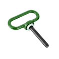 thumbnail image 2 of Universal Heavy Duty Magnetic Hitch Pin, Magnet Trailer Gate Pin for Mowers, Lawn Tractors with 2 B, 2 of 5