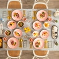 thumbnail image 3 of LOVECASA, Series Sweet, 16-Piece Porcelain Dinnerware Set, Pink Dinner Set, Service for 4, 3 of 8
