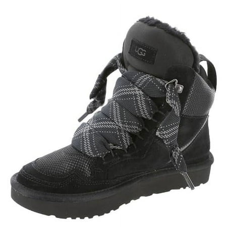Ugg Womens HIgHMEL Sneaker, Black, 5