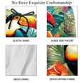 thumbnail image 4 of luoweisi Men's Beach Shorts Quick Dry Swim Trunks with Mesh Lining Toucan M, 4 of 5