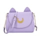 thumbnail image 1 of Lindos bolsos de mano con forma de gato de piel sintética, elegantes bolsos de hombro, 1 of 6