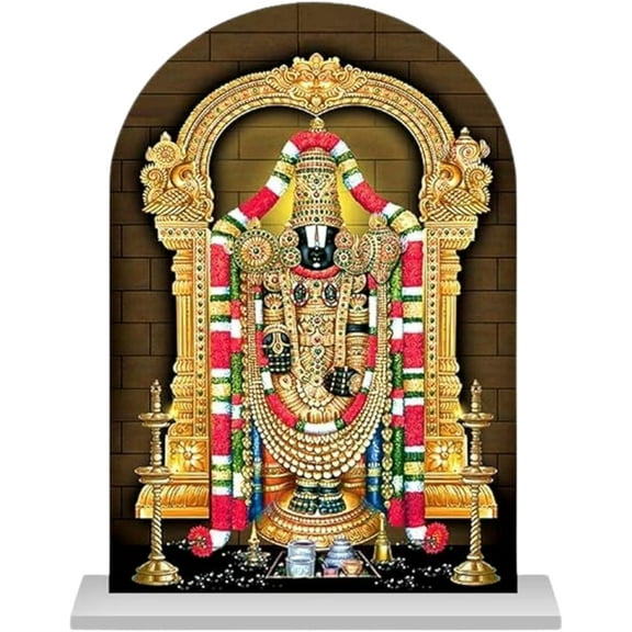 Handicrafts Tirupati Balaji Idol Religious Decorative Showpiece Gift for Car Dashboard