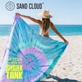 thumbnail image 3 of Toalla de playa Sand Cloud, extra grande, turca, 100% algodón orgánico, 3 of 7