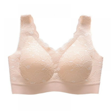 

3D Wireless Contour Bra Padded Lace Push Up Brassiere Women Daily Bras