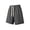 Dark Gray Shorts for Men, variant on DODADAWANJ Men's Summer Shorts Lightweight Quick Dry Basketball Athletic Shorts Loose Elastic Waist Long Shorts with Drawstring Daily Wear Khaki L