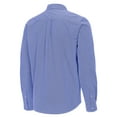 thumbnail image 3 of Men's Antigua Royal Colorado Avalanche Porter Woven Tri-Blend Long Sleeve Button-Down Shirt, 3 of 3