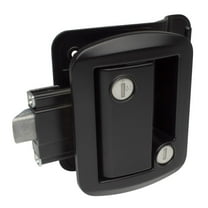 Global Link Classic Pro Travel Trailer Entrance Lock, Black Powder Coat