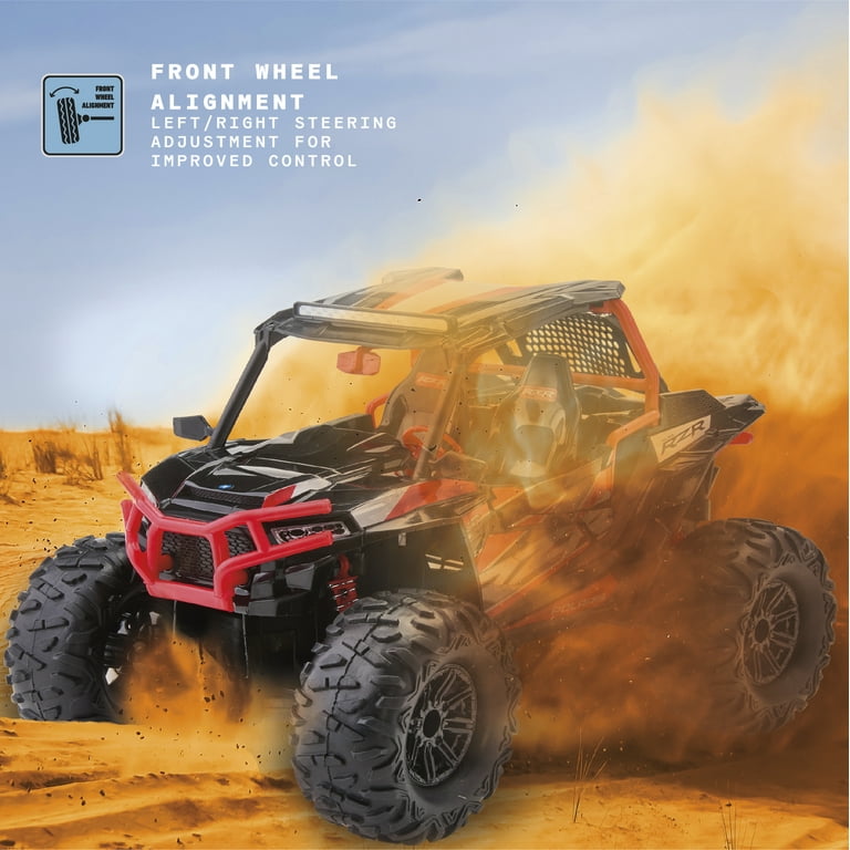 Polaris® RZR 1:14 Scale Radio Control Off-Road Vehicle, Red