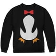 thumbnail image 1 of Halloween Penguin Costume Black Youth Sweatshirt, 1 of 1