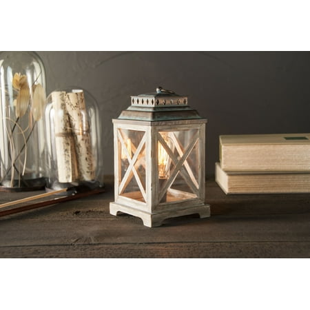 Flowers Wax Lantern - ScentSationals Edison Anchorage Lantern Full-Size Scented Wax Warmer
