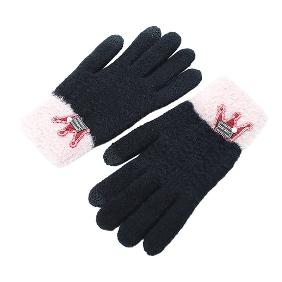 Women's Gloves Mittens Men Women Ski Mittens Winter Keep Warm Knitting Windproof Waterproof Golves Outdoor Riding Mittens, Women's Accessories Gloves Mittens