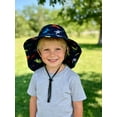 thumbnail image 4 of 2 Pack Toddler Baby Sun Hat Kids UPF 50+ UV Protection Summer Hats for Boys Girls Adjustable Beach Hats with Bucket Wide Brim Age 1-6 Years, 4 of 8