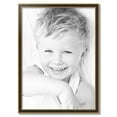 thumbnail image 2 of ArtToFrames 26" x 36" Black Panel With Gold Lip Picture Frame, 26x36 inch Multi Wood Poster Frame (WOM-5092), 2 of 7