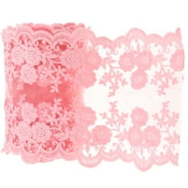 STRANDCHIC Elegant Pink Lace Trim for Sewing and Decor DIY Craft Material