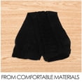 thumbnail image 3 of OHOIOLLA 2Pares De Malla Negros Sin Para Mujer Con Hollow, 3 of 8