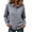 Dark Gray, variant on Plus Size Womens Button Up Shirts Oversized Long‑Sleeve Collared Blouse Casual Daily Wear Tops M-3XL