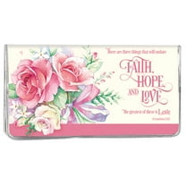 2 Yr Planner Faith, Hope, Love - Pocket Sized Calendar Ideal for Purses, Briefcases, or Backpacks – 6 ¾ inches x 3 5/8 inches