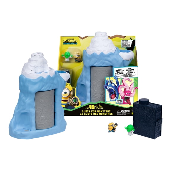 Minions & Monsters Quest for Monsters Playset with Goomi, Use the Spell Book to Reveal the Mystery Monster! Ages 4 