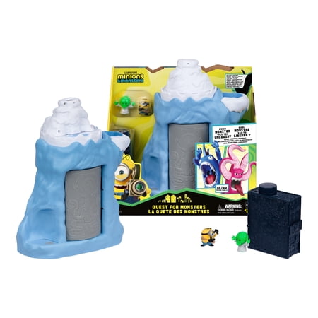 Minions & Monsters Quest for Monsters Playset with Goomi, Use the Spell Book to Reveal the Mystery Monster! Ages 4+