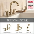 thumbnail image 2 of Delta Trinsic 24" Double Towel Bar, Champagne Bronze, 2 of 6
