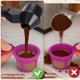 thumbnail image 2 of 2 pack Coffee Scoop & Funnel for Reusable Cup Refillable Coffee Pods: 2 Tablespoon Coffee Measuring Scoop - Easy Slide Scoop for Ground Coffee, Protein Powder, Tea without Spilling, 2 of 5