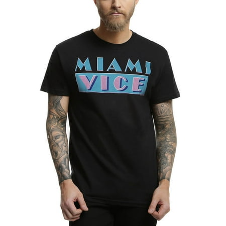 Miami Vice Logo Adult T-Shirt (Best Teppanyaki In Miami)